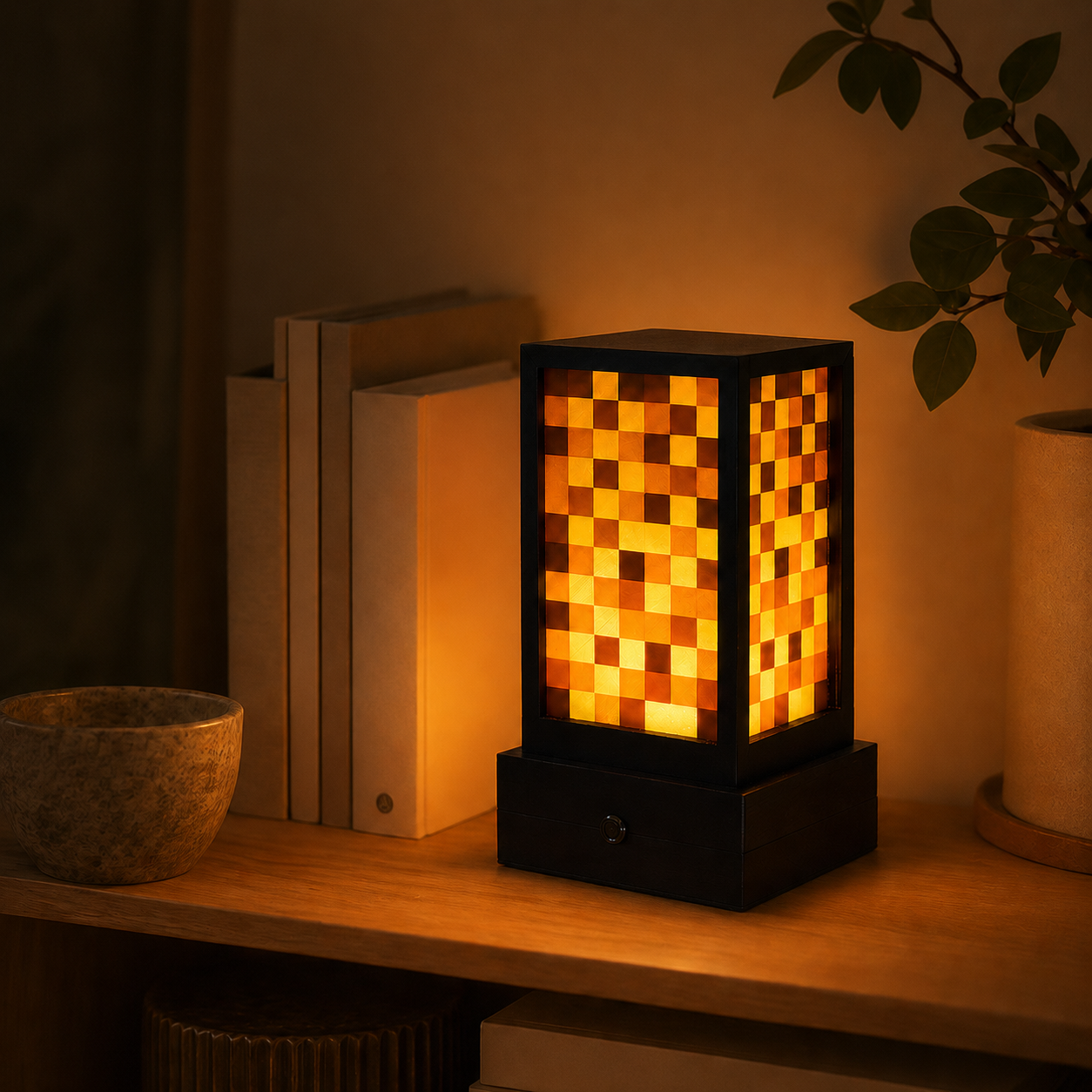 SerenGlow Pixel Lamp