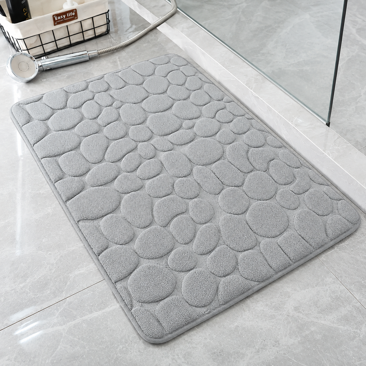 Pebble Bathroom Absorbent Mat